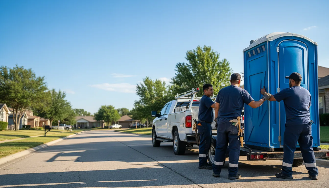 Portable Toilet Rental in Edinburg, IL near me